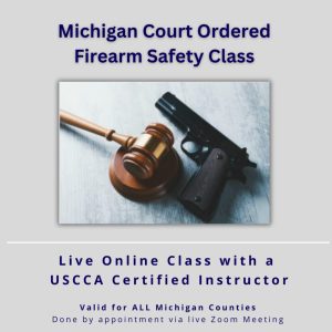 Court Ordered Firearm Safety Class